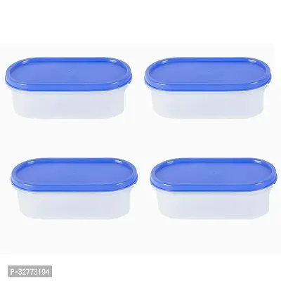 Durable Plastic Microwave Safe Containers With Lid For Kitchen Food Storage Pack Of 4-thumb3