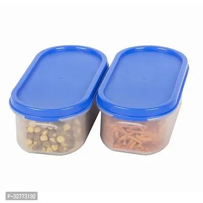 Durable Plastic Microwave Safe Containers With Lid For Kitchen Food Storage Pack Of 2-thumb0