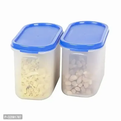 Classic Plastic Jars Container Pack Of 2-thumb0