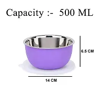 Durable Stainless Steel Microwave Safe Containers With Lid For Kitchen Food Storage Pack Of 1-thumb1