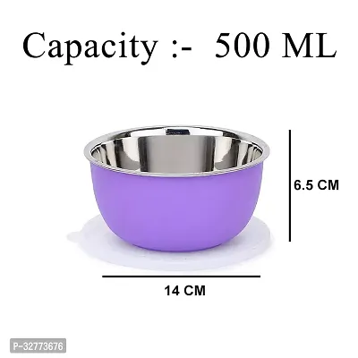 Durable Stainless Steel Microwave Safe Containers With Lid For Kitchen Food Storage Pack Of 1-thumb2