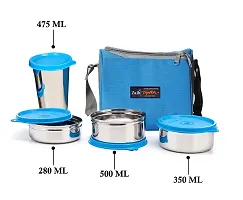 Durable Steel Microwave Safe Lunch Box Set For Food Storage Pack Of 1-thumb3