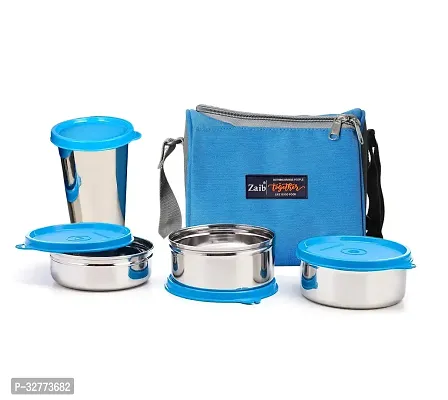 Durable Steel Microwave Safe Lunch Box Set For Food Storage Pack Of 1-thumb5