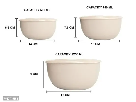 The Elite Collection Of Food Bowls, Airtight Microwave Safe Re-Heating Set 3-thumb2