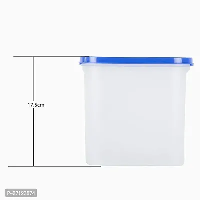 Plastic Air Tight Kitchen Storage Container -1800MLx 2Pcs-thumb4