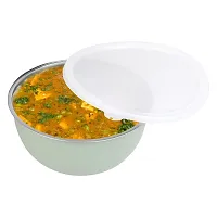 Microwave Safe Stainless Steel Euro Bowls with Lid 3 Pcs 1250ML Each-thumb2