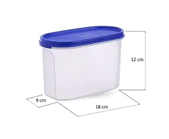 Classy Plastic Multi Use Jar 1200Ml( Pack Of 2)-thumb2