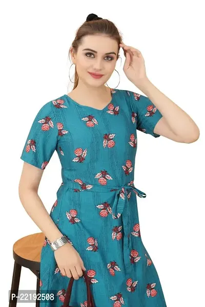 Cozke Enterprise||Dresses for Women||Casual Round Neck Dress Combo for Girls||Casual Round Neck Ladies Dress Combo-thumb4