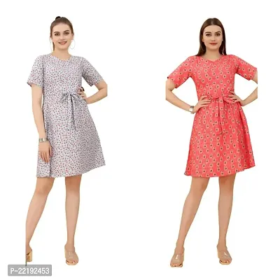 Cozke Enterprise||Western Dresses for Women||Cotton Printed Ladies Dress Combo||Exclusive Ladies Dress Combo