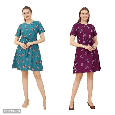 Cozke Enterprise||Western Dress for Girls||Exclusive Printed Dresses||Affordable Printed Dresses-thumb0