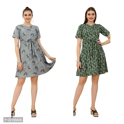 Cozke Enterprise||Western Dresses for Women||Cotton Printed Ladies Dress Combo||Exclusive Ladies Dress Combo