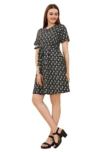 Cozke Enterprise||Dresses for Women||Casual Round Neck Dress Combo for Girls||Casual Round Neck Ladies Dress Combo-thumb2