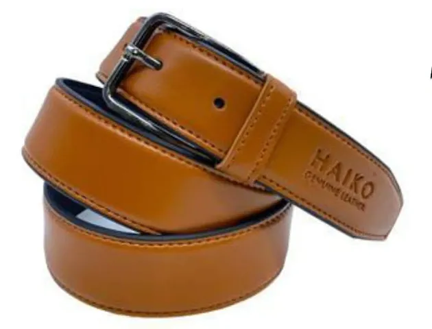 Elegant Canvas Solid Belts For Men