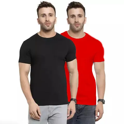 Combo Of Two Plain Tshirt -