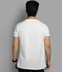 Fantastic Men Plain Cotton T-shirt White-thumb1