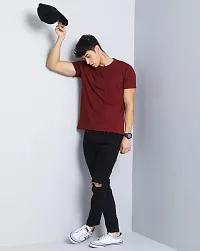 Super Lavish Mens T-shirt Maroon-thumb1