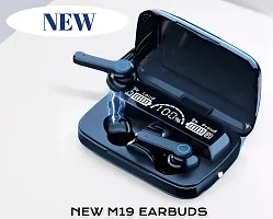 M19 TWS Gaming Earbud with Flashlight  LED Display-thumb3