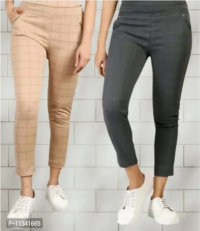 Stretchable and Stylish Slim Fit Jeggings For Girls Womens