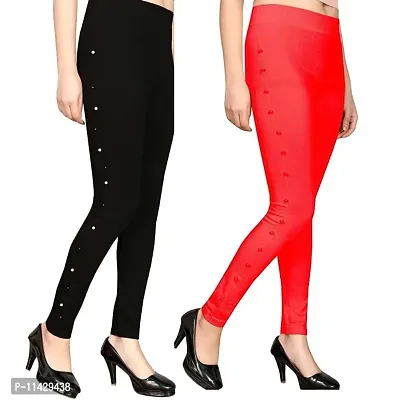 Stretchable and Stylish Jegging Ankle Length Combo Pack of 2 Pcs