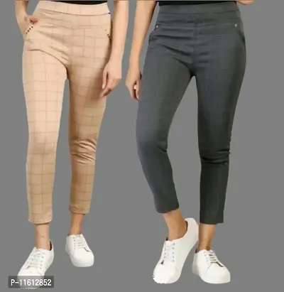 Stretchable and Stylish Slim Fit Jeggings For Girls Womens