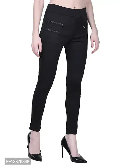 Buy New Design Stretchable and Stylish Slim Fit Jeggings For Girls