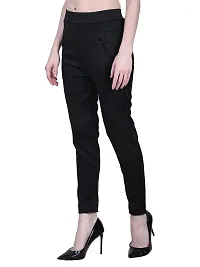 Latest New Design Stretchable and Stylish Slim Fit Jeggings For Girls Womens-thumb1