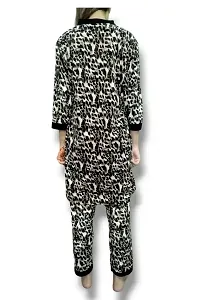 Tiger print soft velvet night suit winter wear (Sona Trends)-thumb3