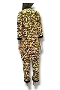 Tiger print soft velvet night suit winter wear (Sona Trends)-thumb3