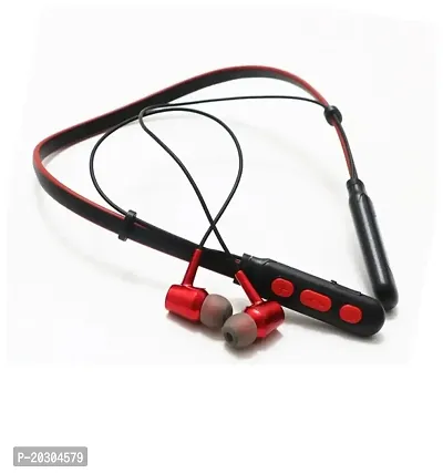 B11 Neckband blutooth headphone earphone good quality buds red e-thumb2