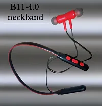 New Stylish And Designer B11 Wireless Neckband Bluetooth In Ear Earphone-thumb1