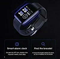 ID116 / Smartwatch Series7 Smartwatch Advanced Bluetooth Colling Smart Watch with 1.65'' LCD and 550 Nits Brightness, Smart DND, 10 Days Battery, 100 Sports Mode, Productivity Suite  Noise Health Sui-thumb1