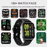 SMART -WATCH 2024 latest version /T500 Full Touch Screen Bluetooth Smartwatch with Body Temperature, Heart Rate  Oxygen Monitor Compatible with All 3G/4G/5G Android  iOS-thumb2