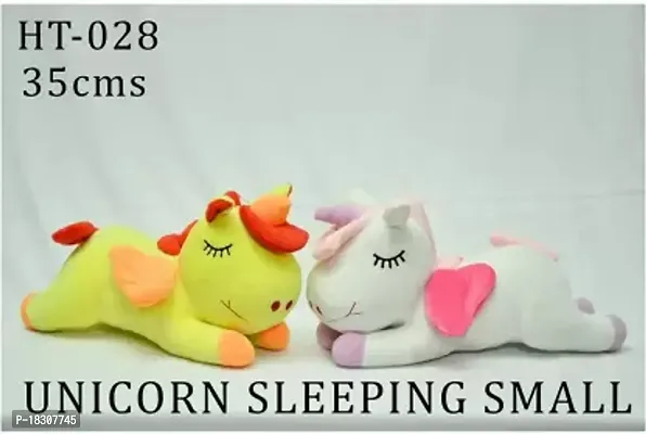 Unicorns Sleeping Small Soft Toy Combo Pack Cute Animal Small Toys Gift 35cm 35 cm Multicolor