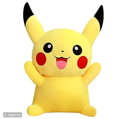 Eco Friendly and Organic Premium Stuffed Detective Pikachu Pokemon 30 cm-thumb0