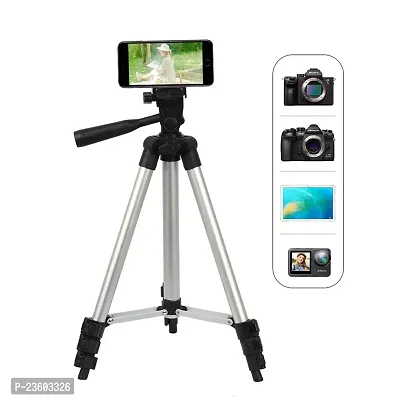 TP TROOPS Tripod for Smartphones  Cameras with Mobile Holder and Carry Bag, Max Operating Height - 4.26 Feet, Load Capacity-4.5 Kg, Lightweight  Sturdy Tripod with Adjustable 3 Way Pan Head-TP-9014-thumb5