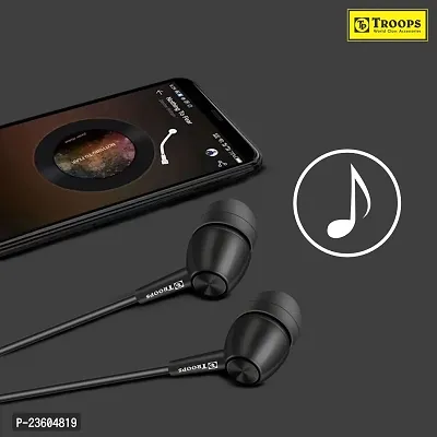 TP TROOPS STEREO HEADSET Wired Earphones with Extra Bass Driver and HD Sound -TP-7223-thumb2