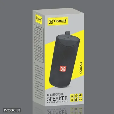 TP TROOPS High Bass Sound Bluetooth Speaker with USB aux sd Card Support - 6 Hours Rechargeable Battery Back Up (Compatible with All Devices) Assorted Colours-6 Months warranty-TP-3053-thumb3