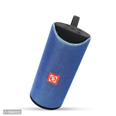 TP TROOPS High Bass Sound Bluetooth Speaker with USB aux sd Card Support - 6 Hours Rechargeable Battery Back Up (Compatible with All Devices) Assorted Colours-6 Months warranty-TP-3053 Blue-thumb0