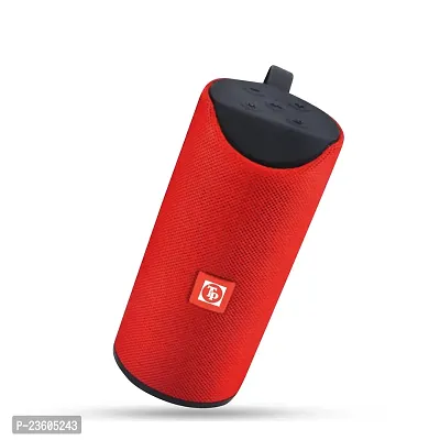 TP TROOPS High Bass Sound Bluetooth Speaker with USB aux sd Card Support - 6 Hours Rechargeable Battery Back Up (Compatible with All Devices) Assorted Colours-6 Months warranty-TP-3053 Red-thumb0