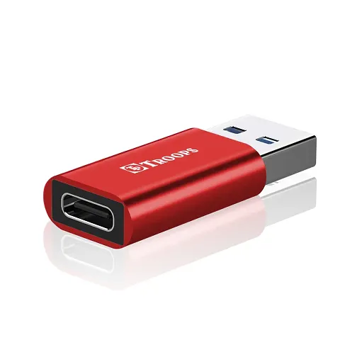 TP TROOPSnbsp;USB Type C Female to USB Male OTG Adapter, Works with Laptops,Chargers,and More Devices with Standard USB A Interface-TP-2244