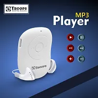 TP TROOPS Mini Clip USB MP3 Music Media Player with Music Player Support  TF/SD Card Slot and Earphone-TP-8018 White-thumb4