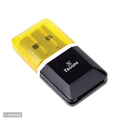 TP TROOPS USB Single Card Reader (Pack of 1 Pcs) Color May BE Varied-TP-9508-thumb0