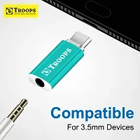TP TROOPS Type C to 3.5 mm Jack Audio Connector, Headphones Jack Converter Audio Adapter for OnePlus Devices (Not Compatible with Samsung,Google,Mi)-TP-2243-thumb3