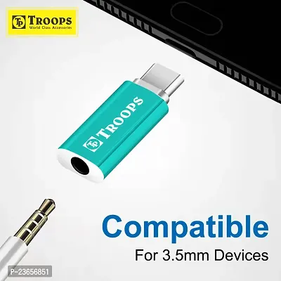 TP TROOPS Type C to 3.5 mm Jack Audio Connector, Headphones Jack Converter Audio Adapter for OnePlus Devices (Not Compatible with Samsung,Google,Mi)-TP-2243-thumb4