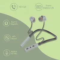 SIGNATIZE in-Ear Bluetooth 5.0 Neckband with Up to 25 Hours Playtime, with Mic, Magnetic Earbuds, Voice Assistant.-thumb3