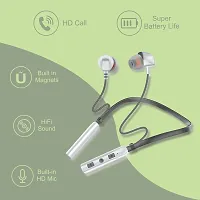 SIGNATIZE in-Ear Bluetooth 5.0 Neckband with Up to 25 Hours Playtime, with Mic, Magnetic Earbuds, Voice Assistant.-thumb2
