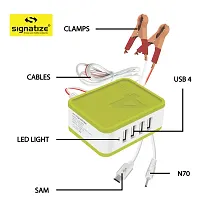 nbsp;SIGNATIZE 3.4A 4USB-IN-1 DC Mobile Charger DC Input 4 in 1 Mobile Charger DC Battery Mobile Charger-thumb4