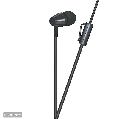 SIGNATIZE Audio Wired in Ear Earphones with Built in Mic, 10 mm Driver, Powerful bass and Clear Sound-thumb0
