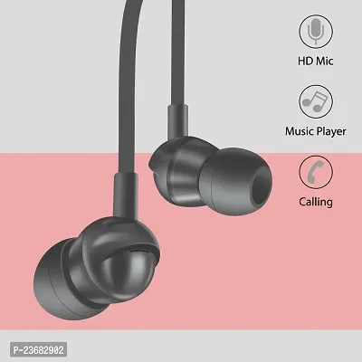 SIGNATIZE Audio Wired in Ear Earphones with Built in Mic, 10 mm Driver, Powerful bass and Clear Sound-thumb5