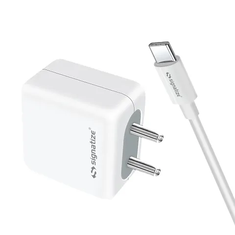 nbsp;SIGNATIZE 1 USB Port 3.5A Wall TYPE C Charger, USB Wall Charger Fast Charging Adapter